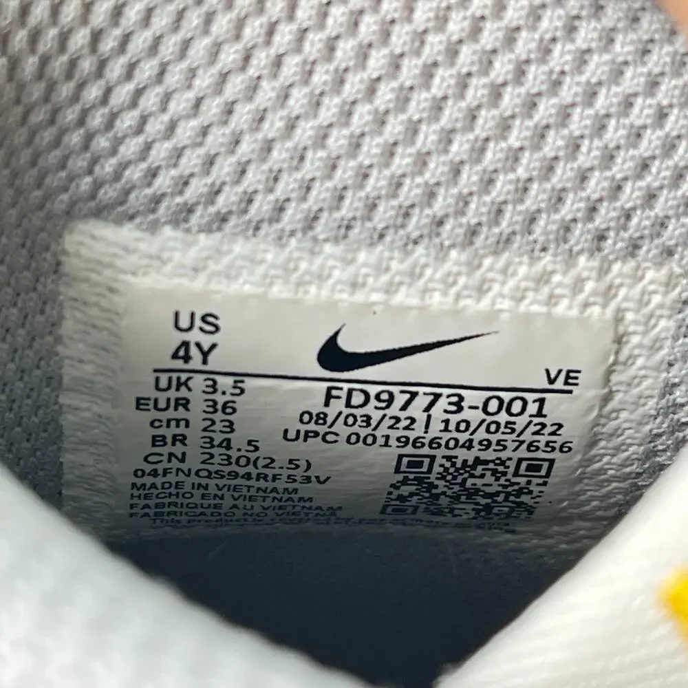 Nike Dunk High Next Nature GS Wolf Grey Marigold Sneakers FD9773-001 Youth Sz 4Y